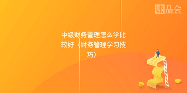 中级财务管理怎么学比较好（财务管理学习技巧）