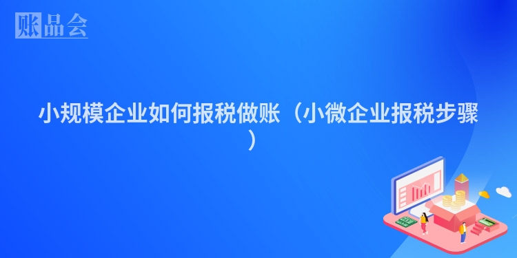 小规模企业如何报税做账(小微企业报税步骤)