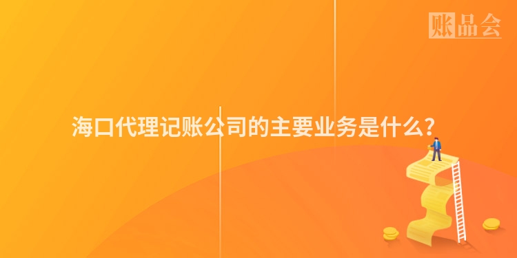 海口代理记账公司的主要业务是什么？